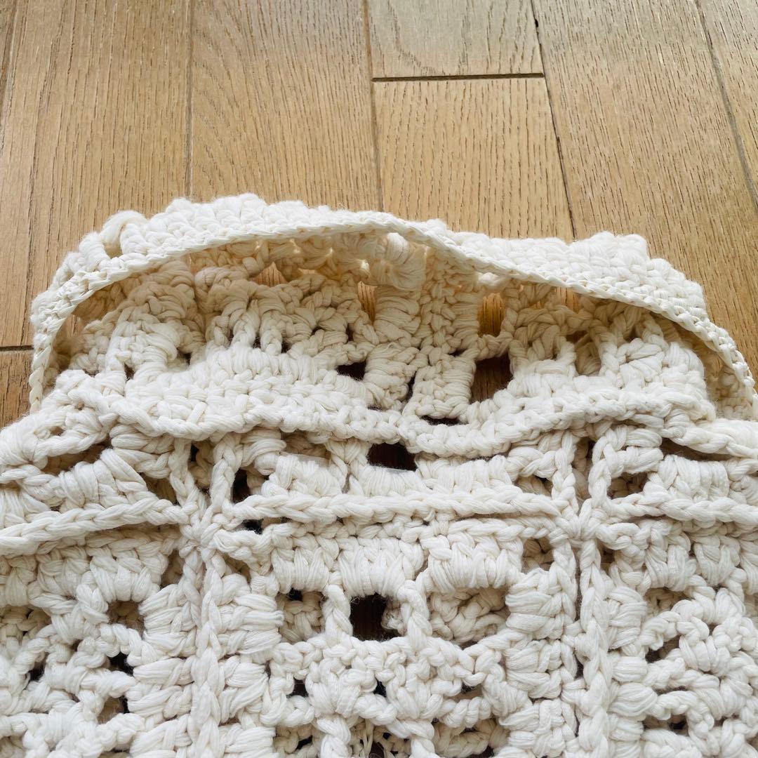 TODAYFUL Crochet Knit Shirtsエクリュ