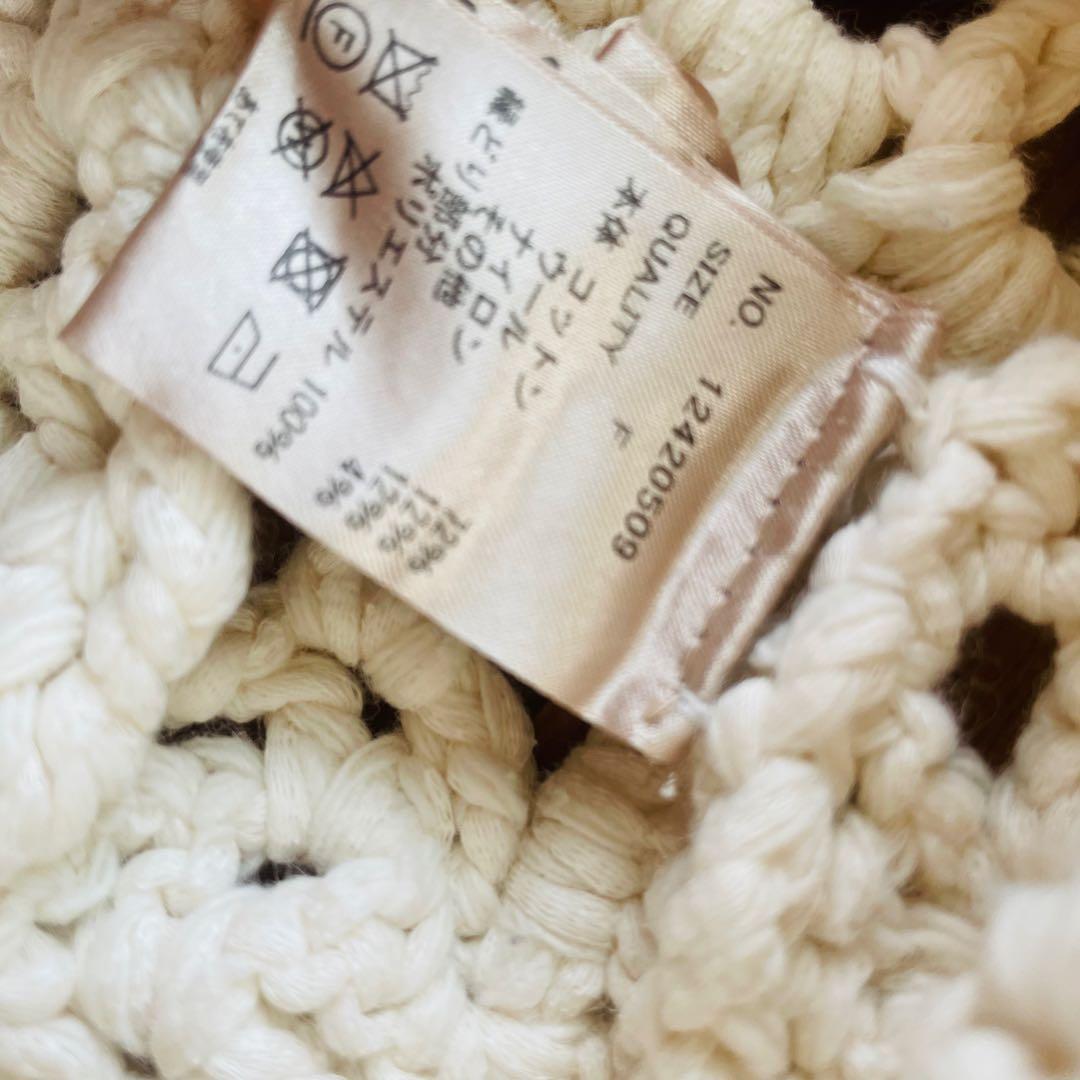 TODAYFUL Crochet Knit Shirtsエクリュ