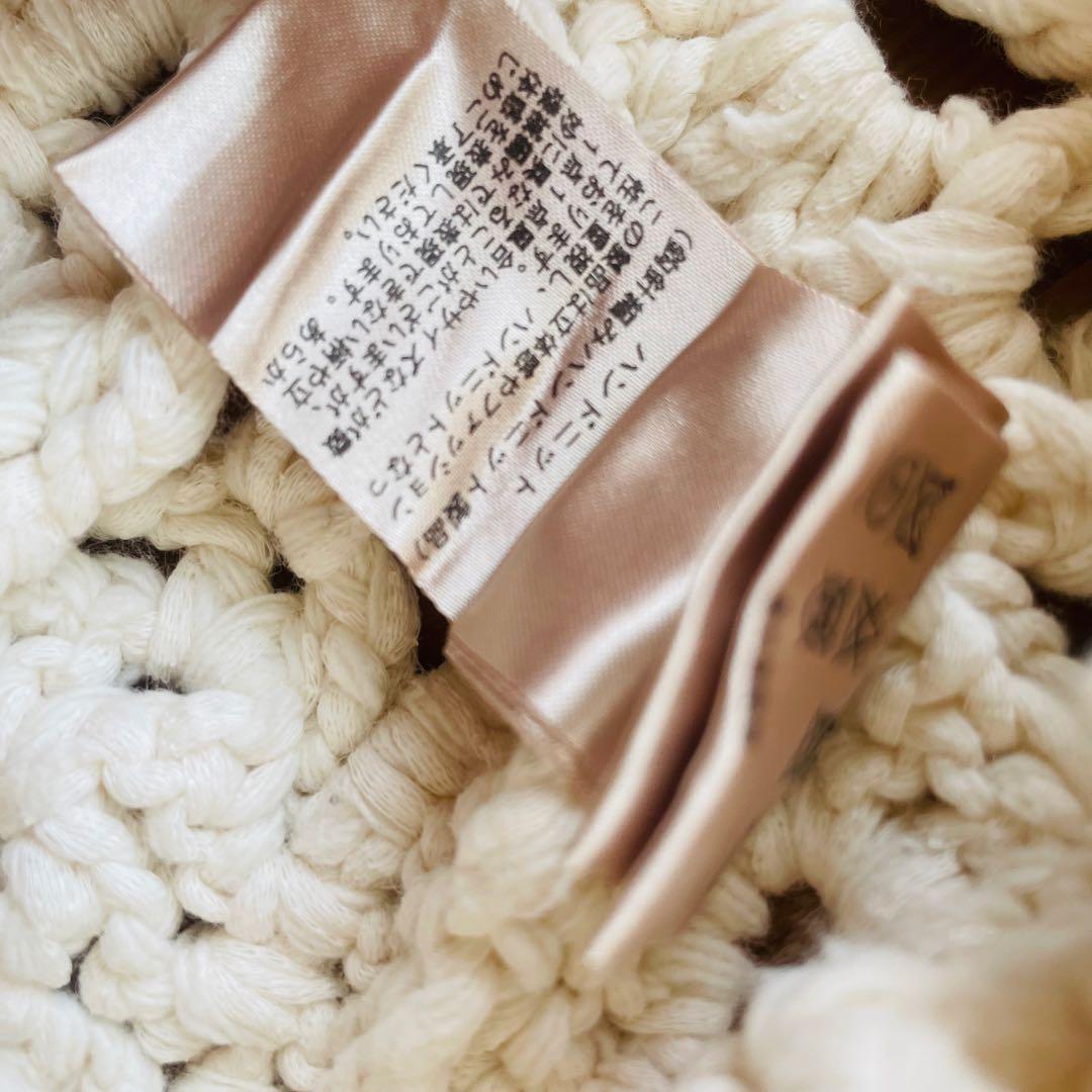 TODAYFUL Crochet Knit Shirtsエクリュ