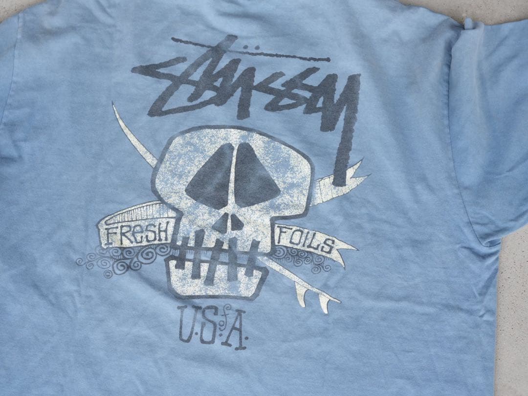 スペシャル　80’s~90’s old stussy 黒タグ　サーフ スカル