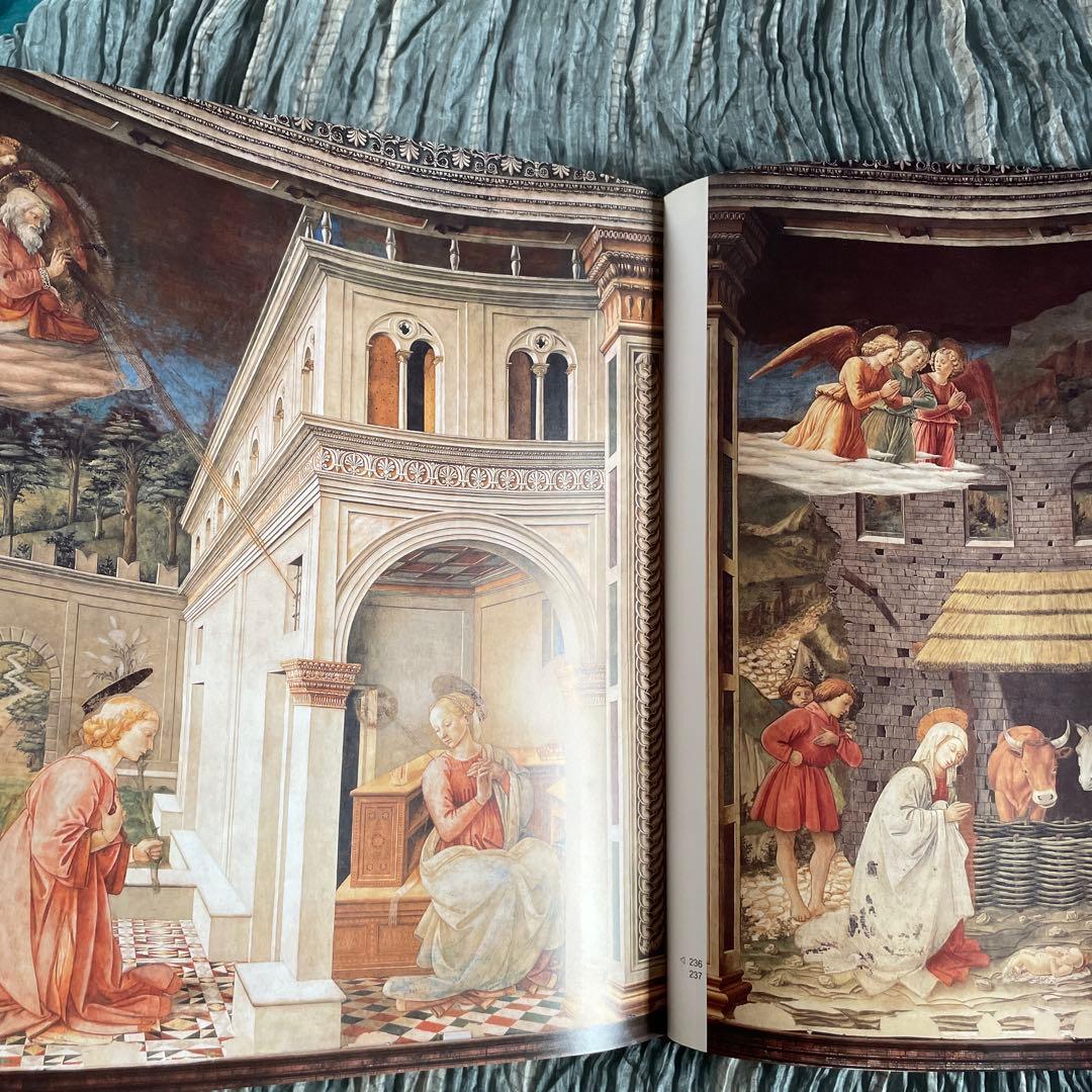 英語大型画集　イタリア・フレスコ画-初期ルネサンス 1400-1470