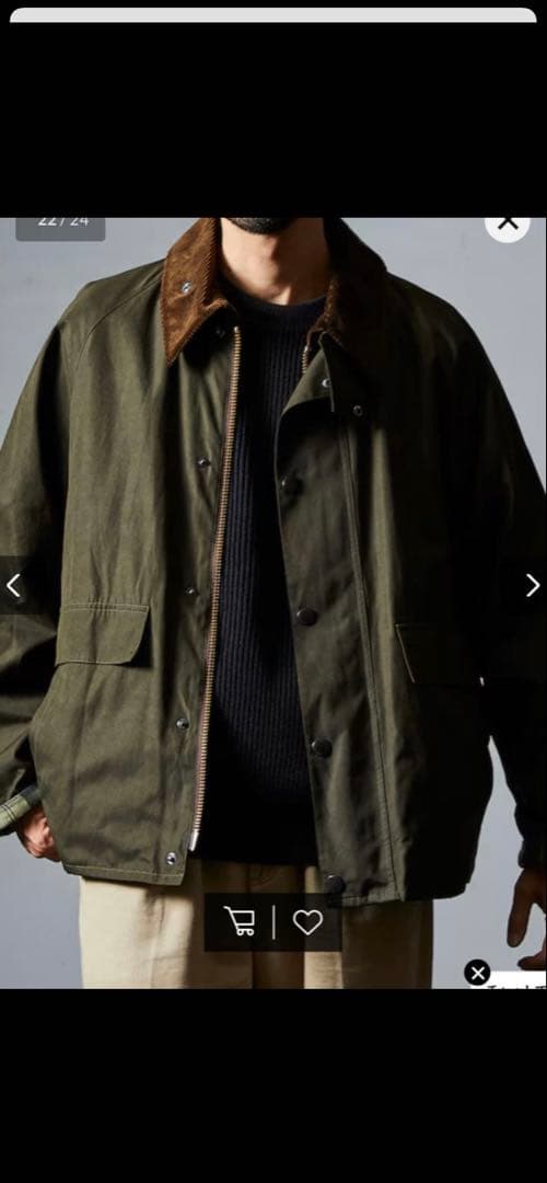 barbour FREAK'S STORE 別注 BORROWDALE 38