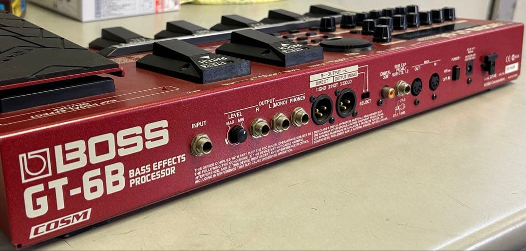BOSS GT-6B ベース用 マルチエフェクター 本体のみ