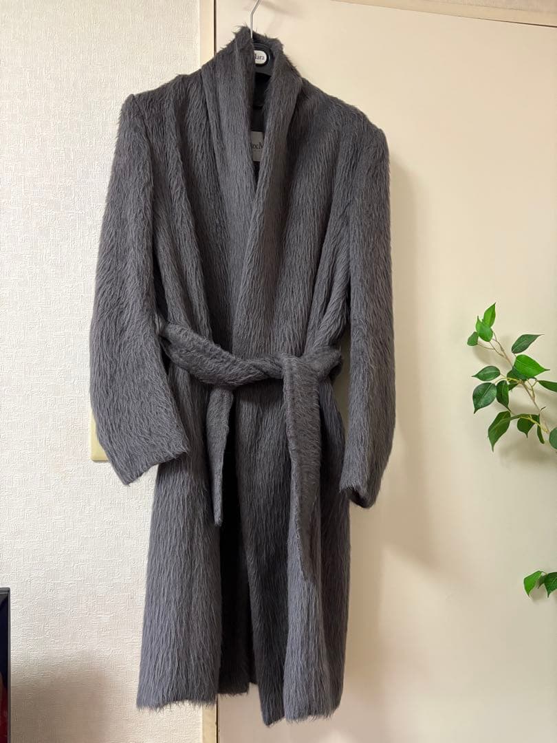 Maxmara 高級ライン 白タグ　手触りなめらかコート