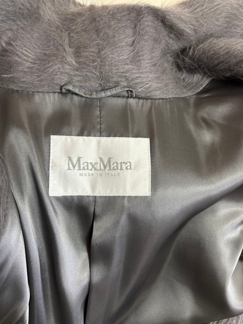 Maxmara 高級ライン 白タグ　手触りなめらかコート