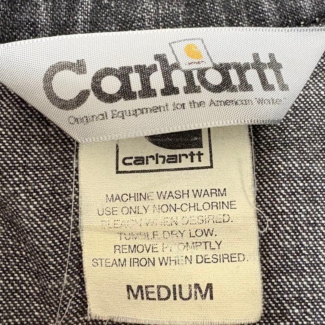 最終価格 美品 Carhartt カーハート ダークグレー デニムジャケット