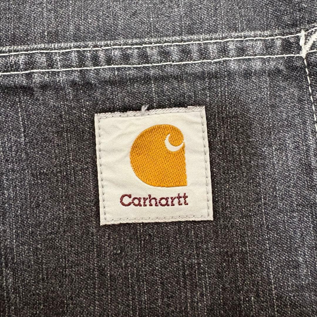 最終価格 美品 Carhartt カーハート ダークグレー デニムジャケット