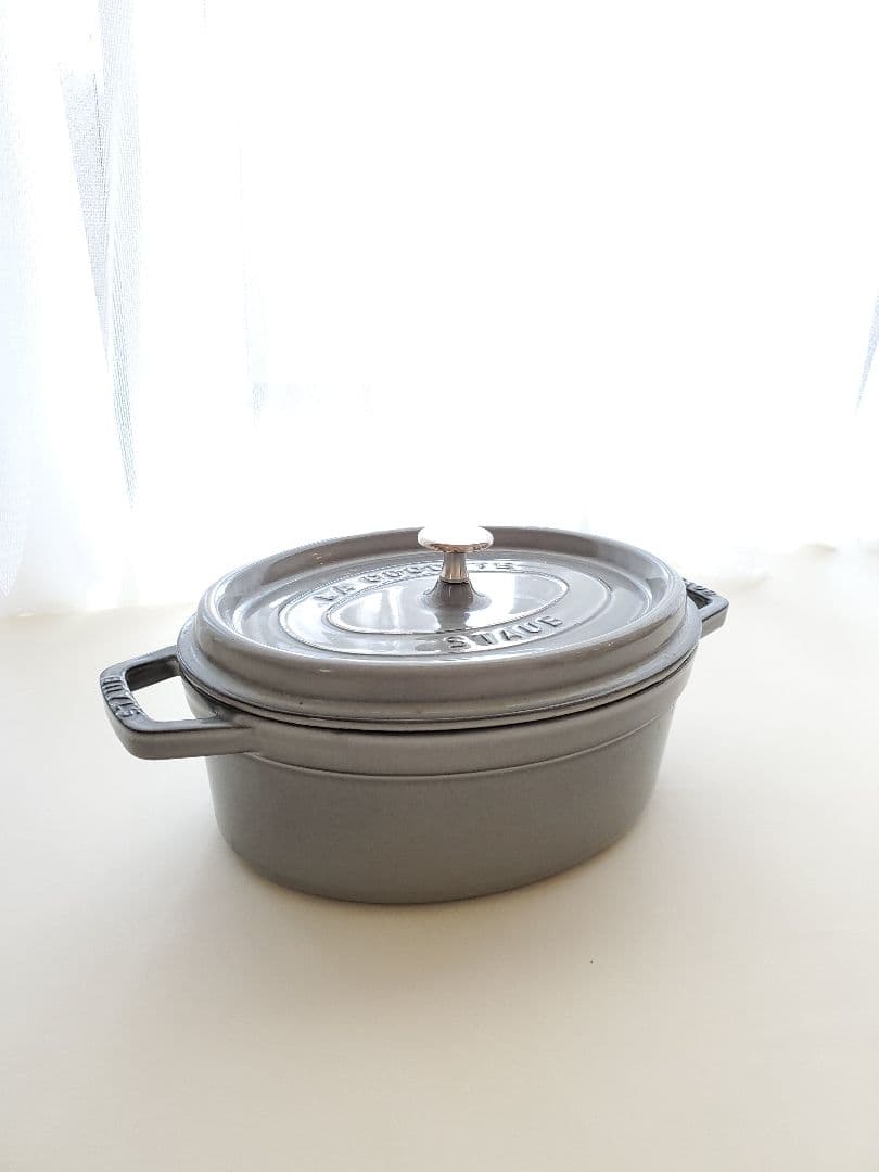 STAUB ストウブ　ピコ・ココット　 オーバル 27　グレー