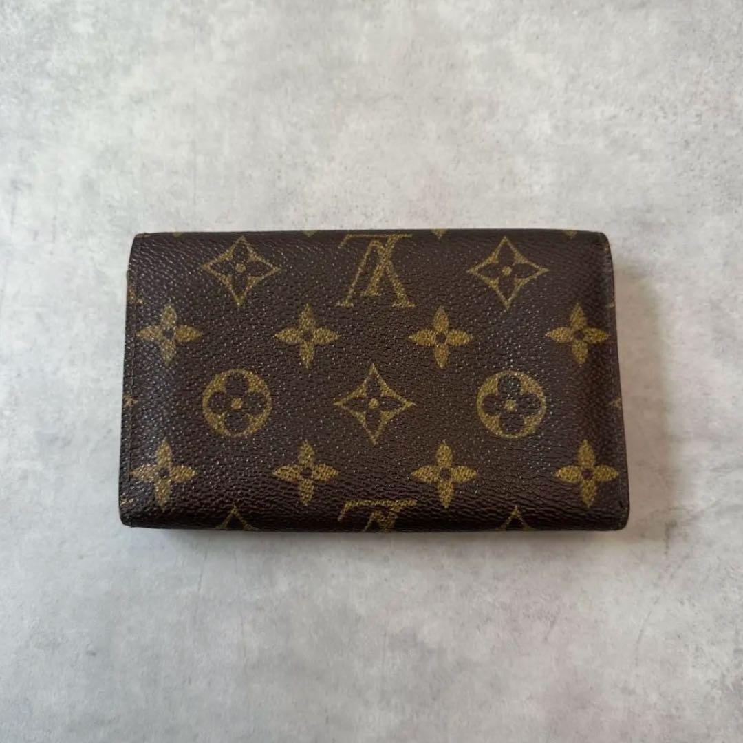 Louis Vuittonモノグラム ポルトフォイユ トレゾール 二つ折り財布