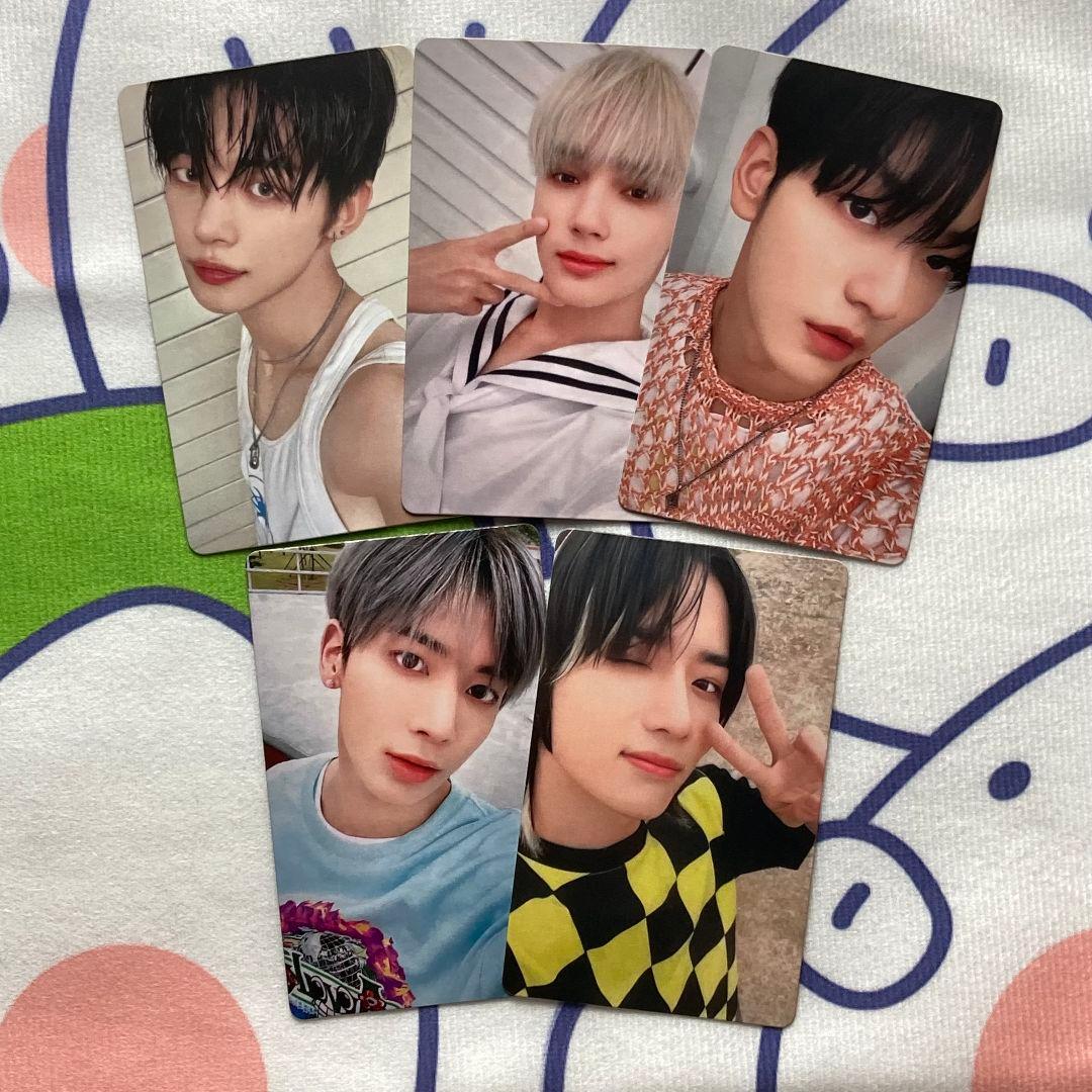 中華 TXT FIGHT OR ESCAPE 2回目 特典 セット全員5枚