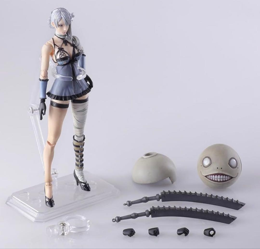 ニーア レプリカント/ゲシュタルト ブリングアーツ カイネ 可動フィギュア
