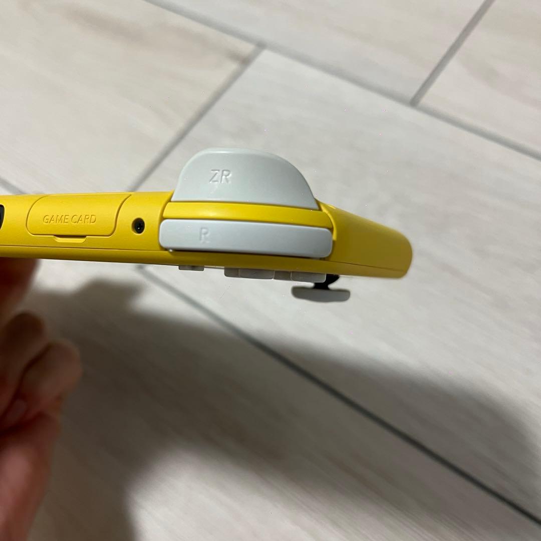 【消毒済】Switch lite イエロー 本体のみ