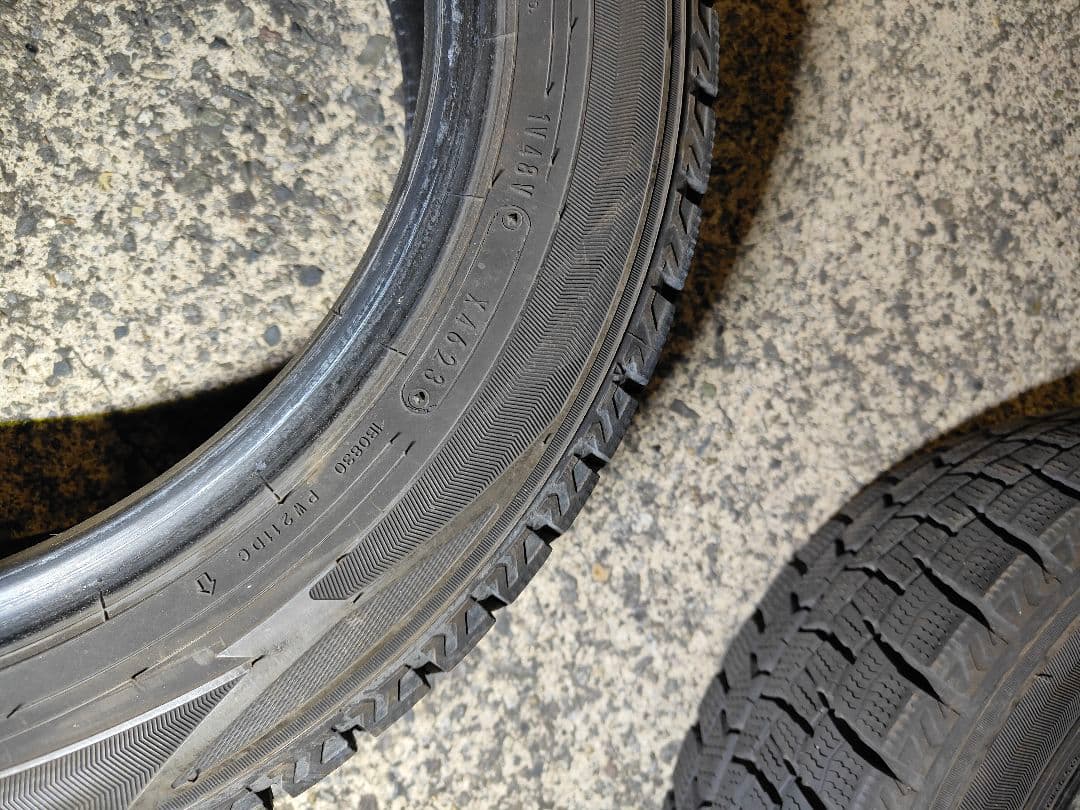 スタッドレスタイヤ 155/65R14 新品２本 中古２本 ４本セット