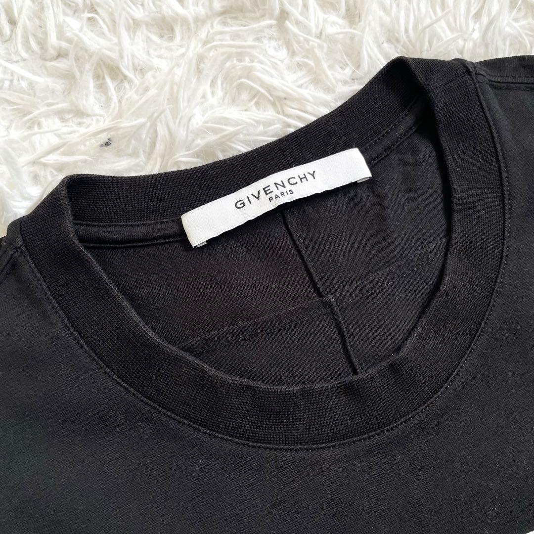 GIVENCHY ジバンシー Tシャツ ストレッチ ブラック 黒 M