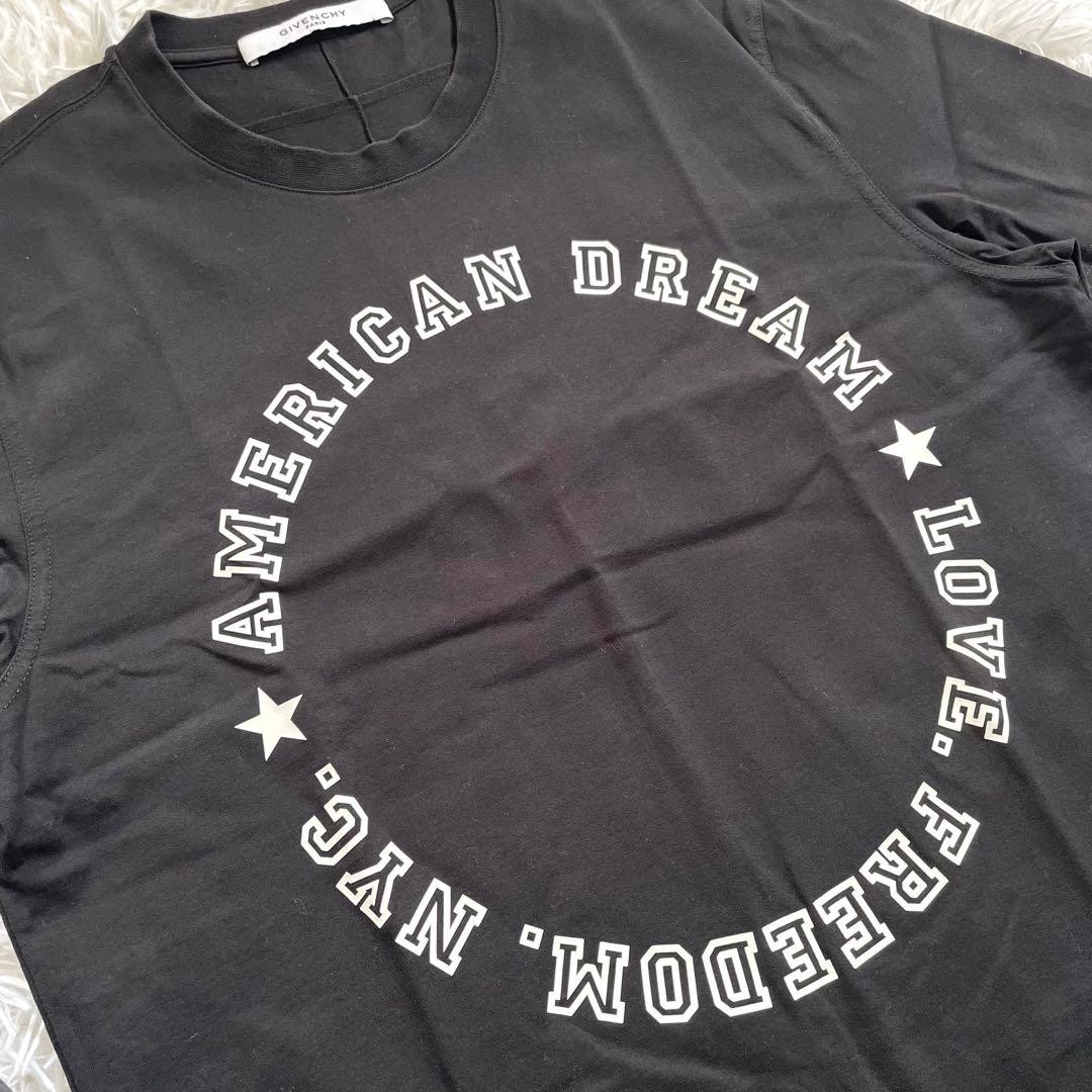 GIVENCHY ジバンシー Tシャツ ストレッチ ブラック 黒 M