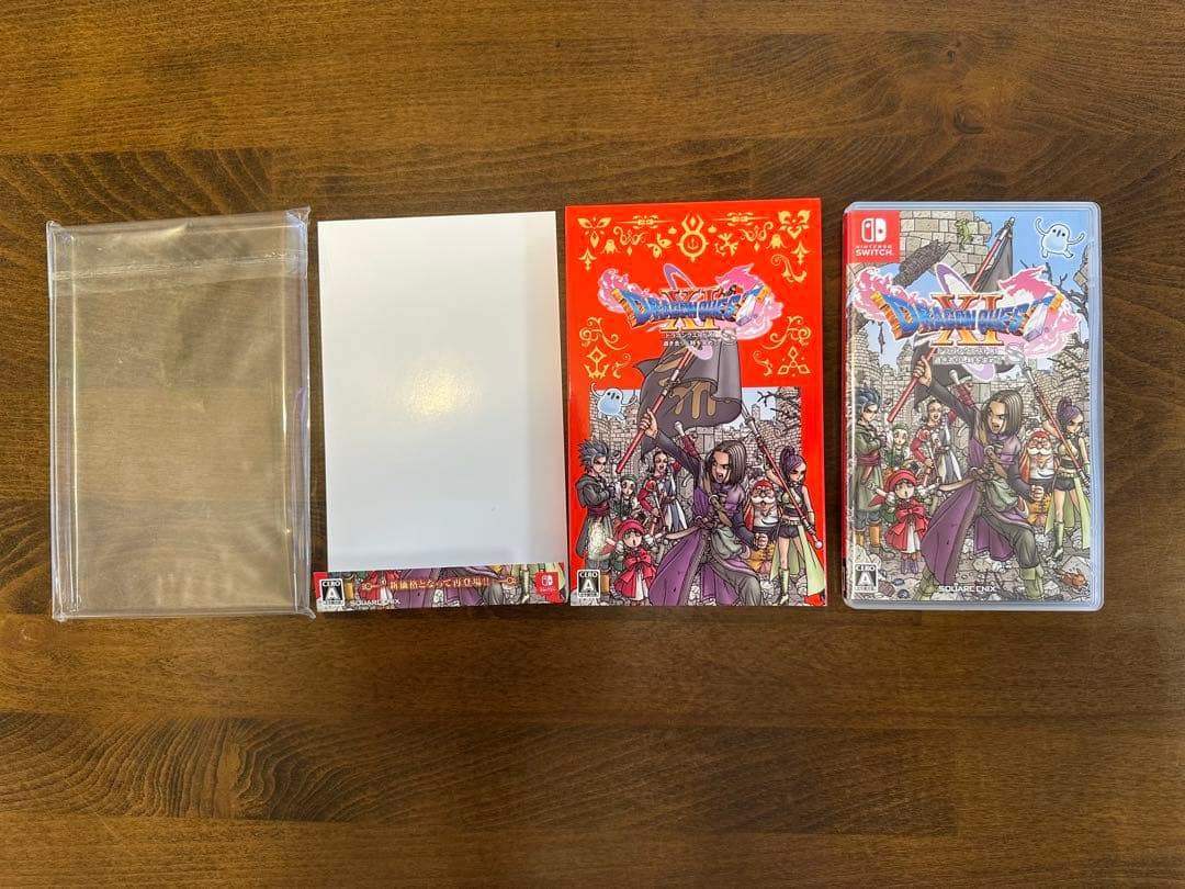 Switch ゼルダ追加パス版＆ドラクエ11S 外箱付 3点