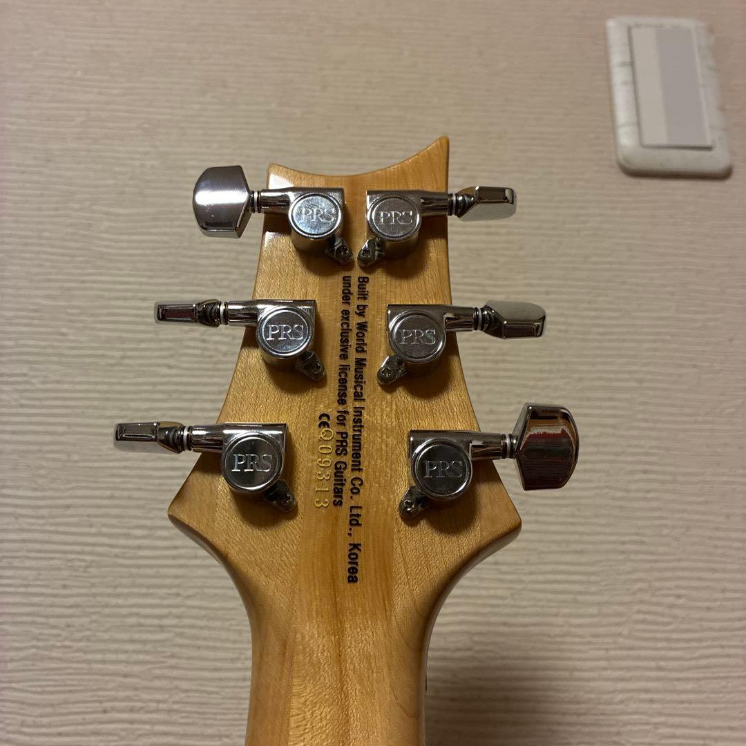 PRS Custom 24 SEイケベSP スポルテッドメイプル　純正ロックペグ