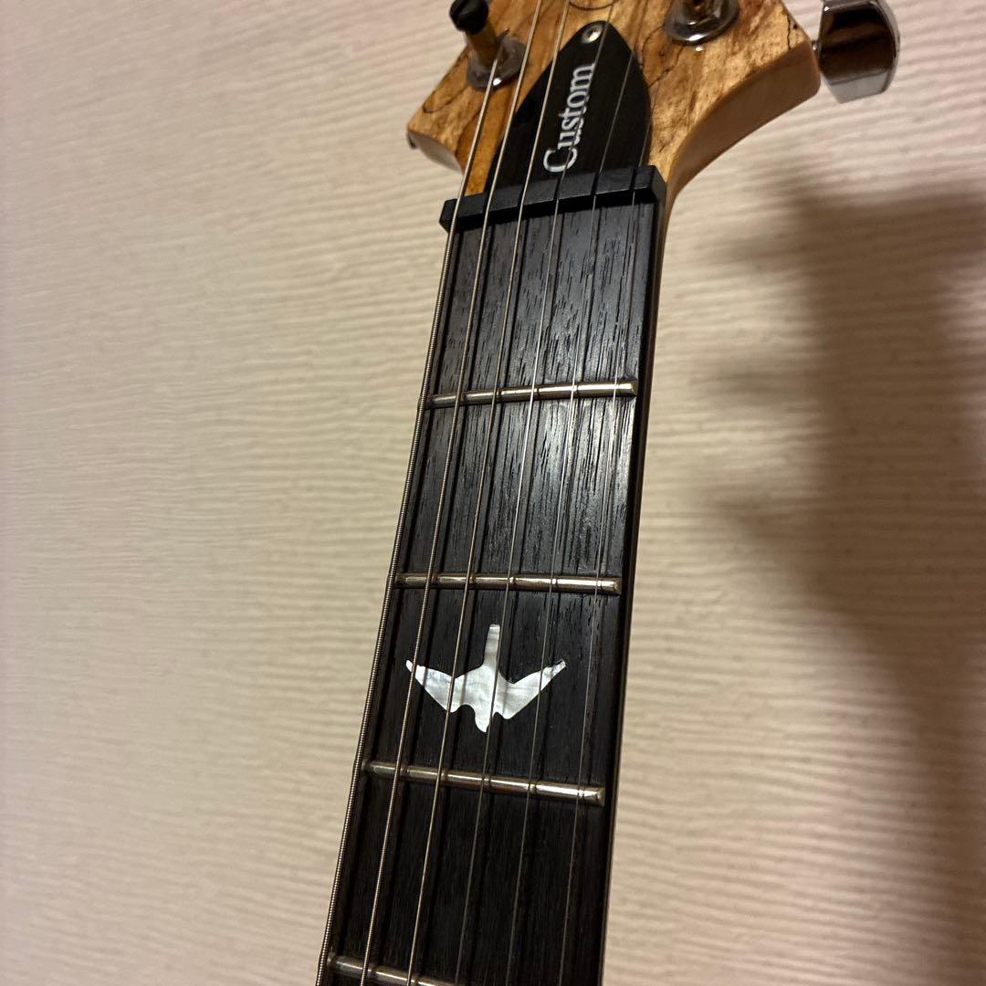PRS Custom 24 SEイケベSP スポルテッドメイプル　純正ロックペグ