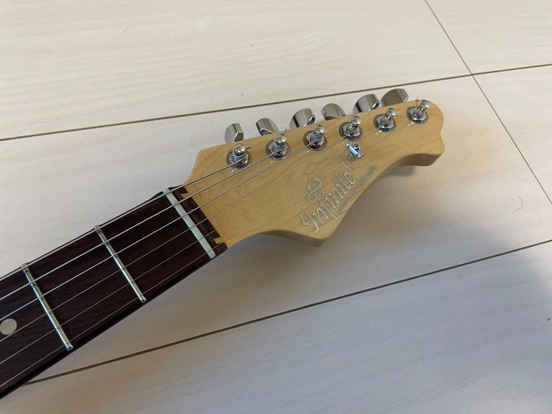 【軽量】infinite Trad T solid black　テレキャスター