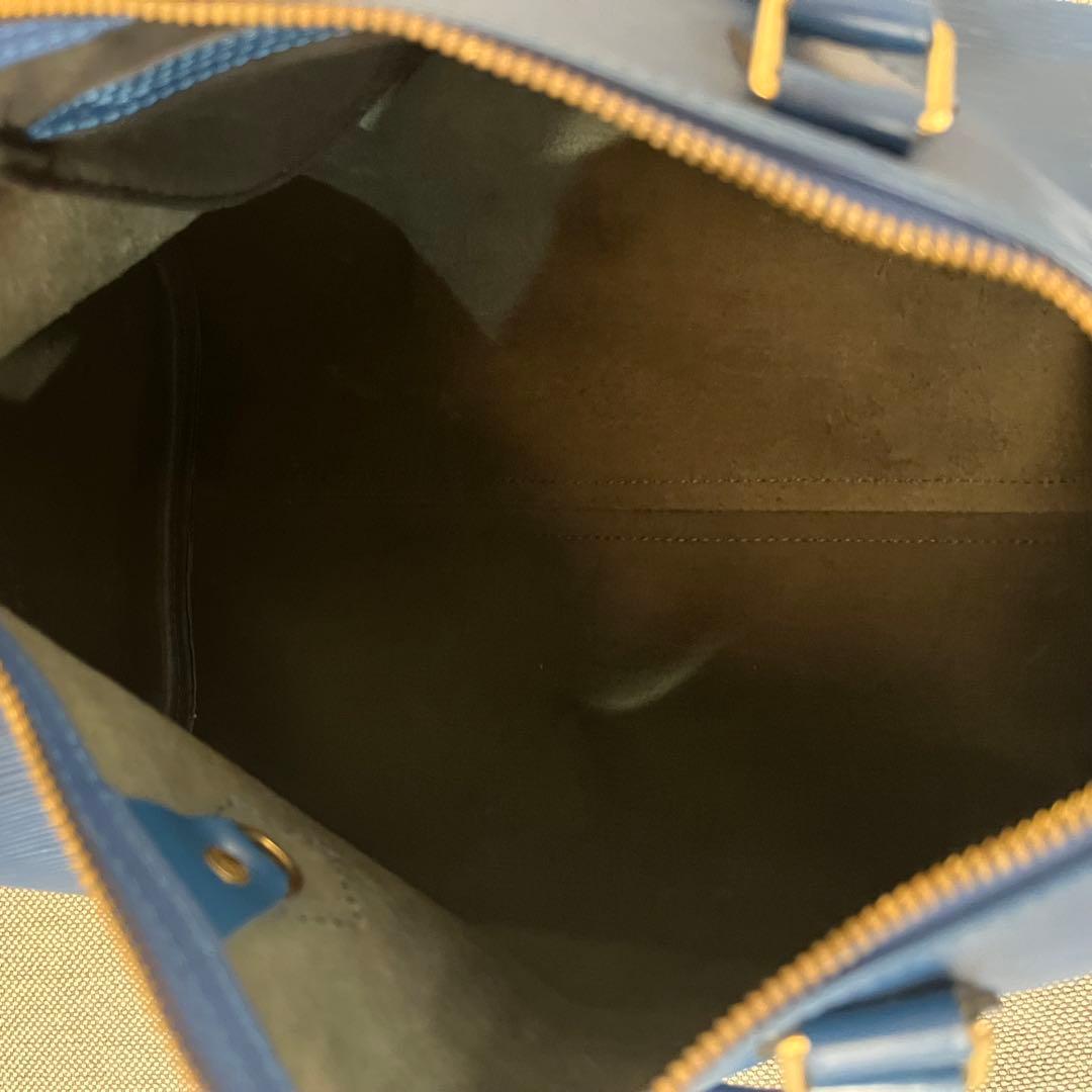 Louis Vuitton エピ　ボストンバッグ ブルー