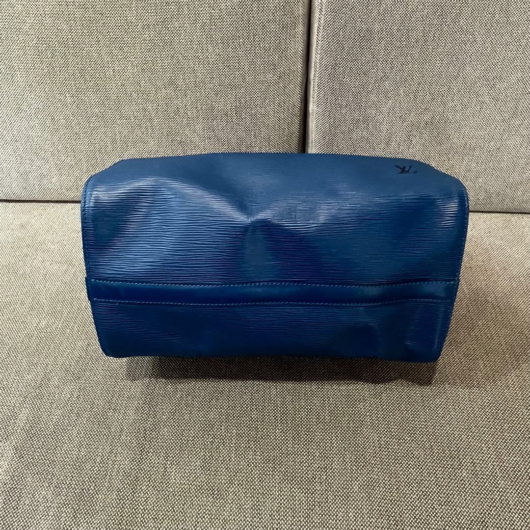 Louis Vuitton エピ　ボストンバッグ ブルー