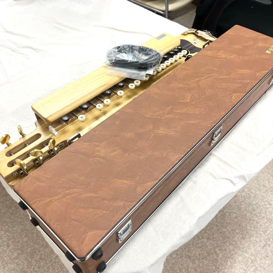 【未使用品】琴伝流 大正琴 銀河 ハードケース付き