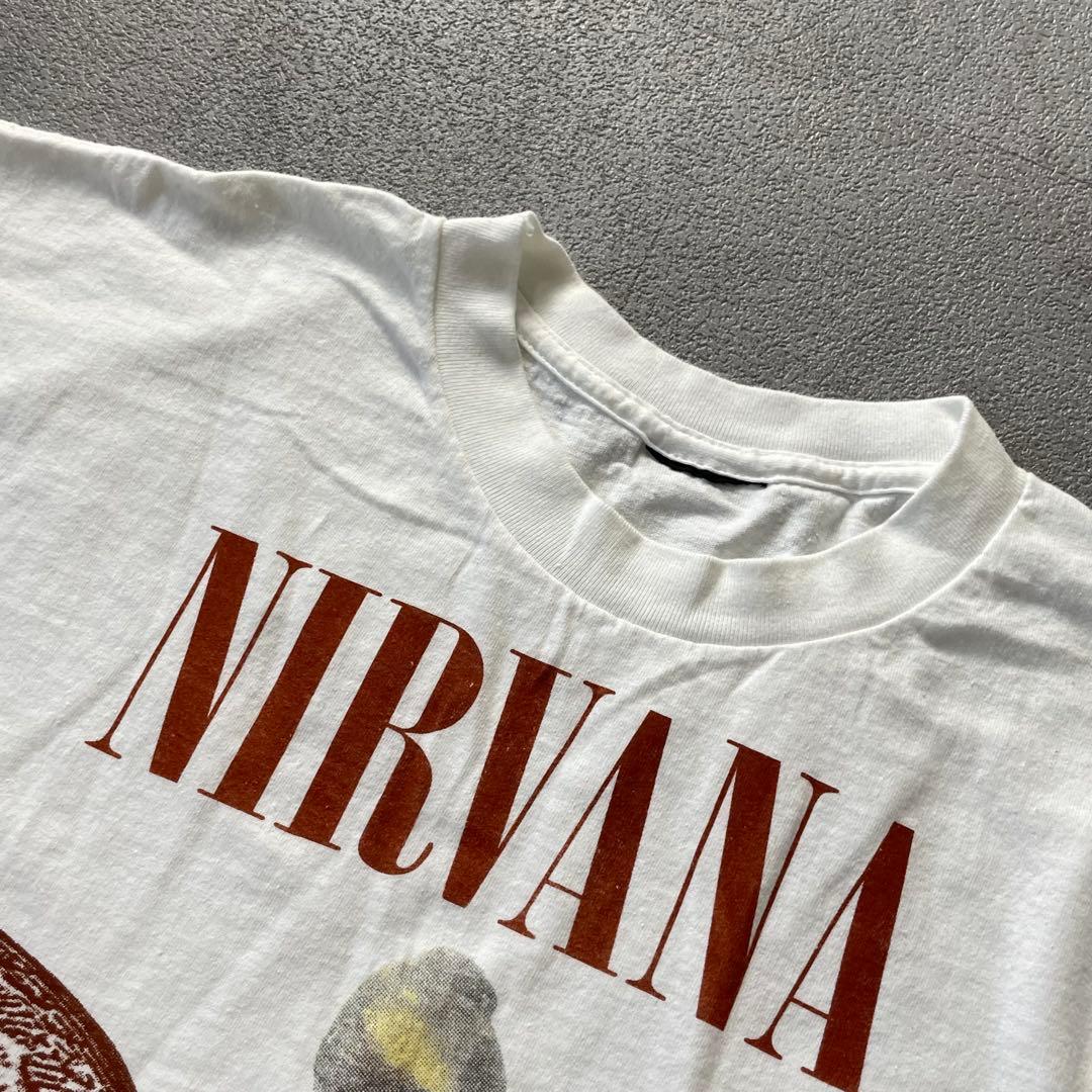 nirvana in utero ニルヴァーナband tee バンド TEE