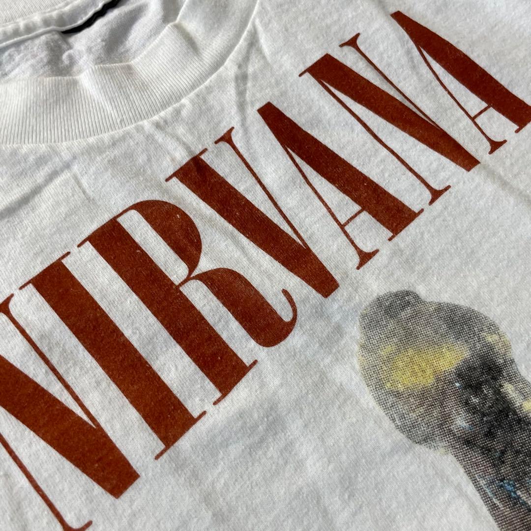 nirvana in utero ニルヴァーナband tee バンド TEE