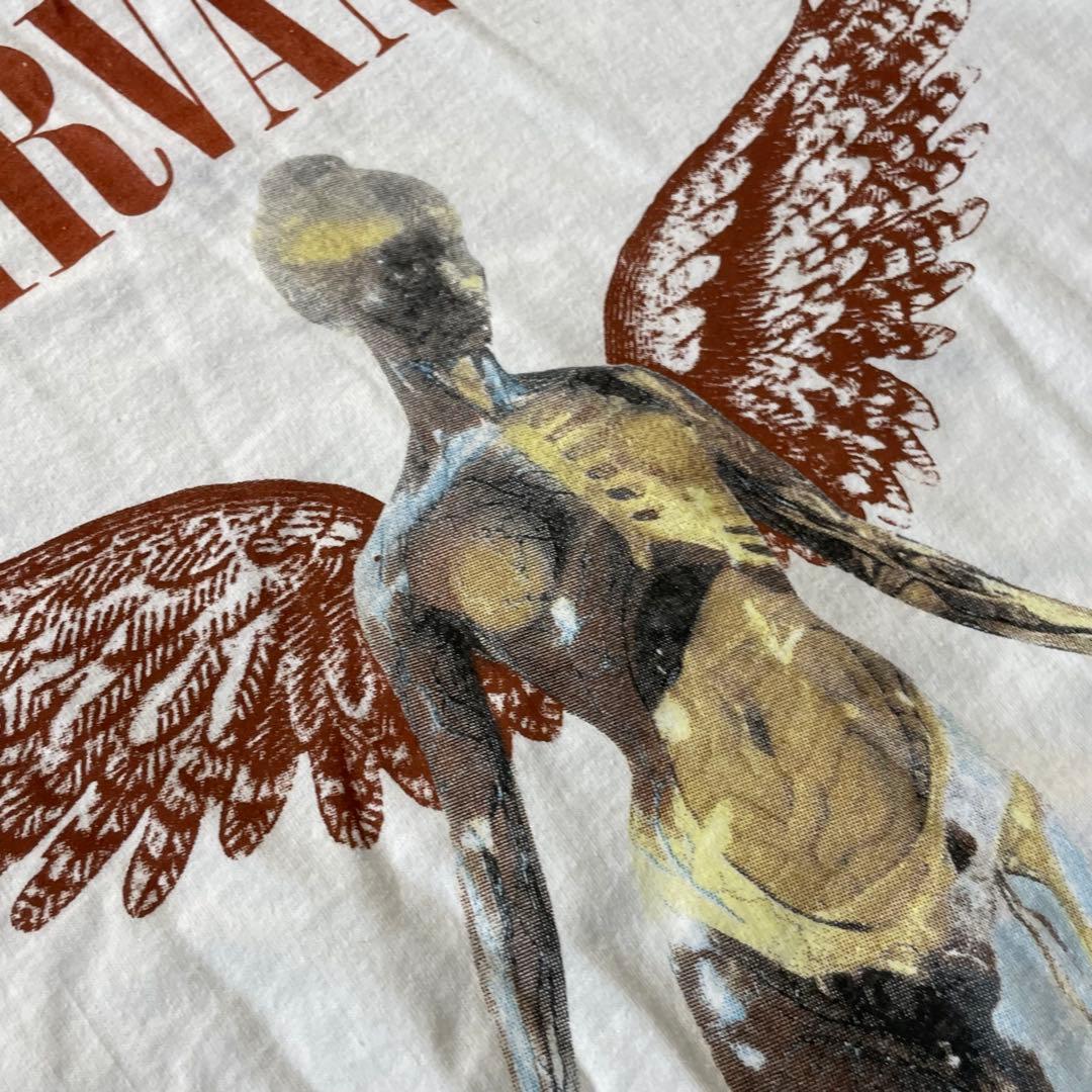 nirvana in utero ニルヴァーナband tee バンド TEE