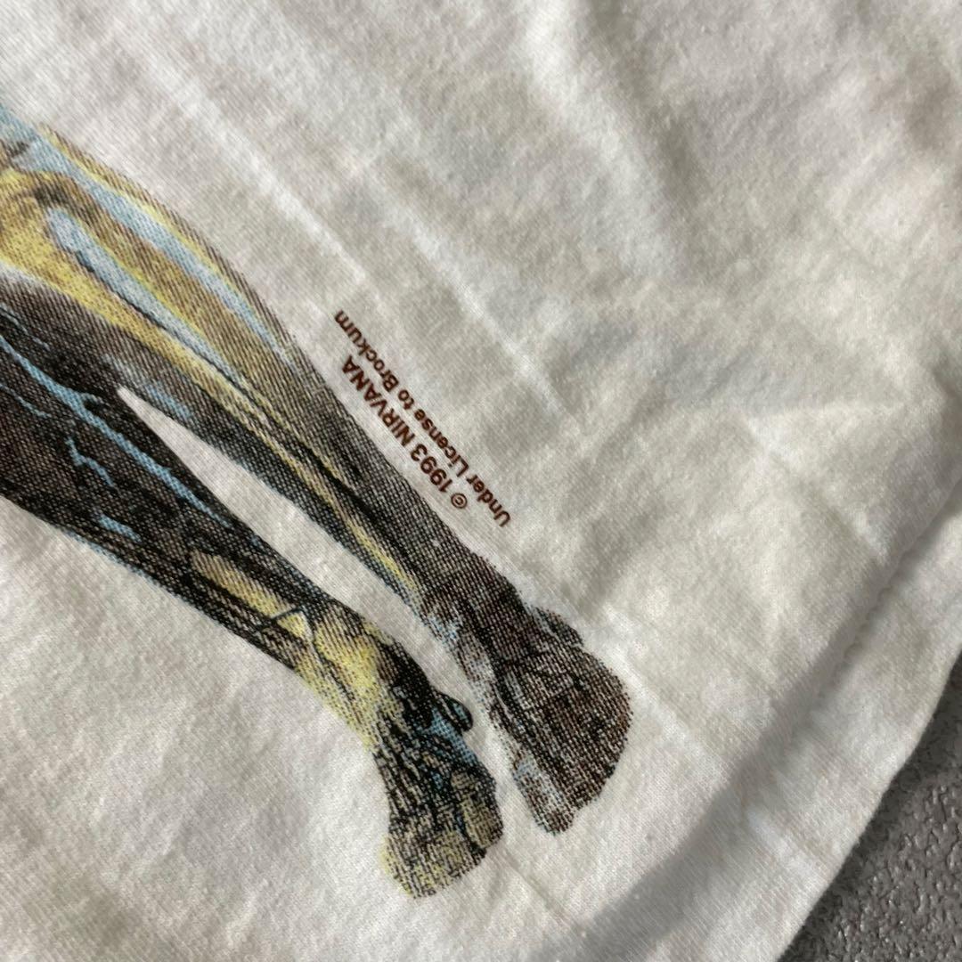 nirvana in utero ニルヴァーナband tee バンド TEE