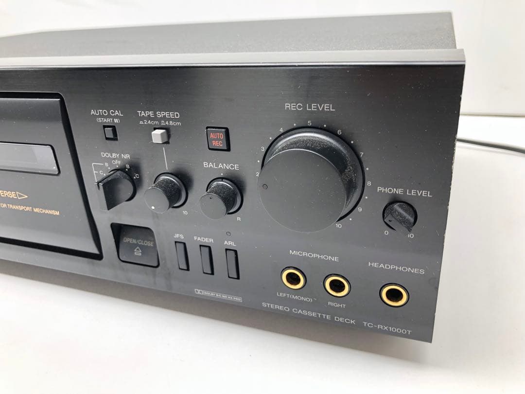 SONY TC-RX1000T カセットデッキ動作りわけあり(D132)