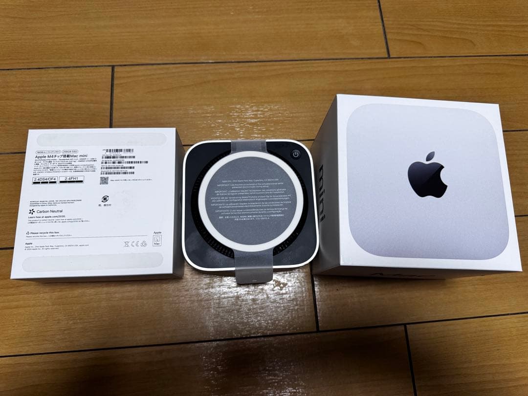 Macデスクトップ Apple Mac mini M4 /16Gb/256GB SSD