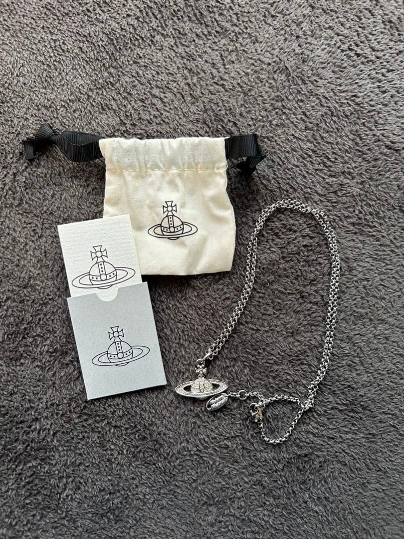 【証明書付き】Vivienne Westwood シルバーネックレス
