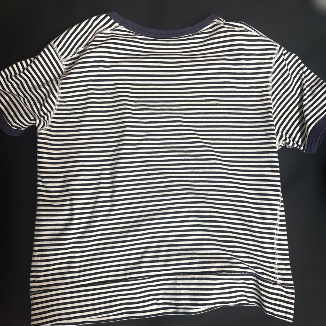 YAMANE EVISUストライプ Tシャツ サイズ38