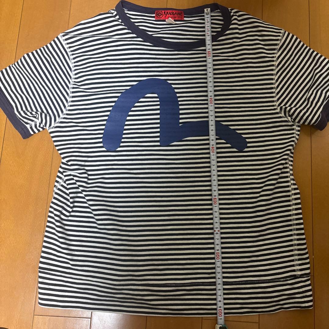 YAMANE EVISUストライプ Tシャツ サイズ38