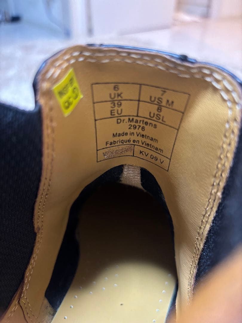 Dr. Martens サイドゴアブーツ　黒