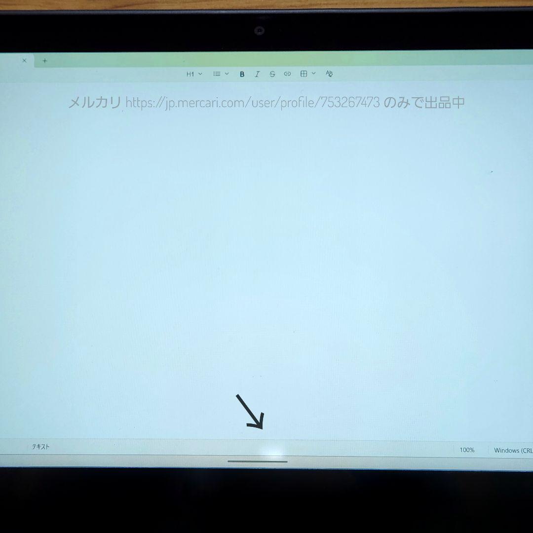 動作は良好★大画面12インチ★高速充電ペン★防滴★NECVS3お絵描きタブレット
