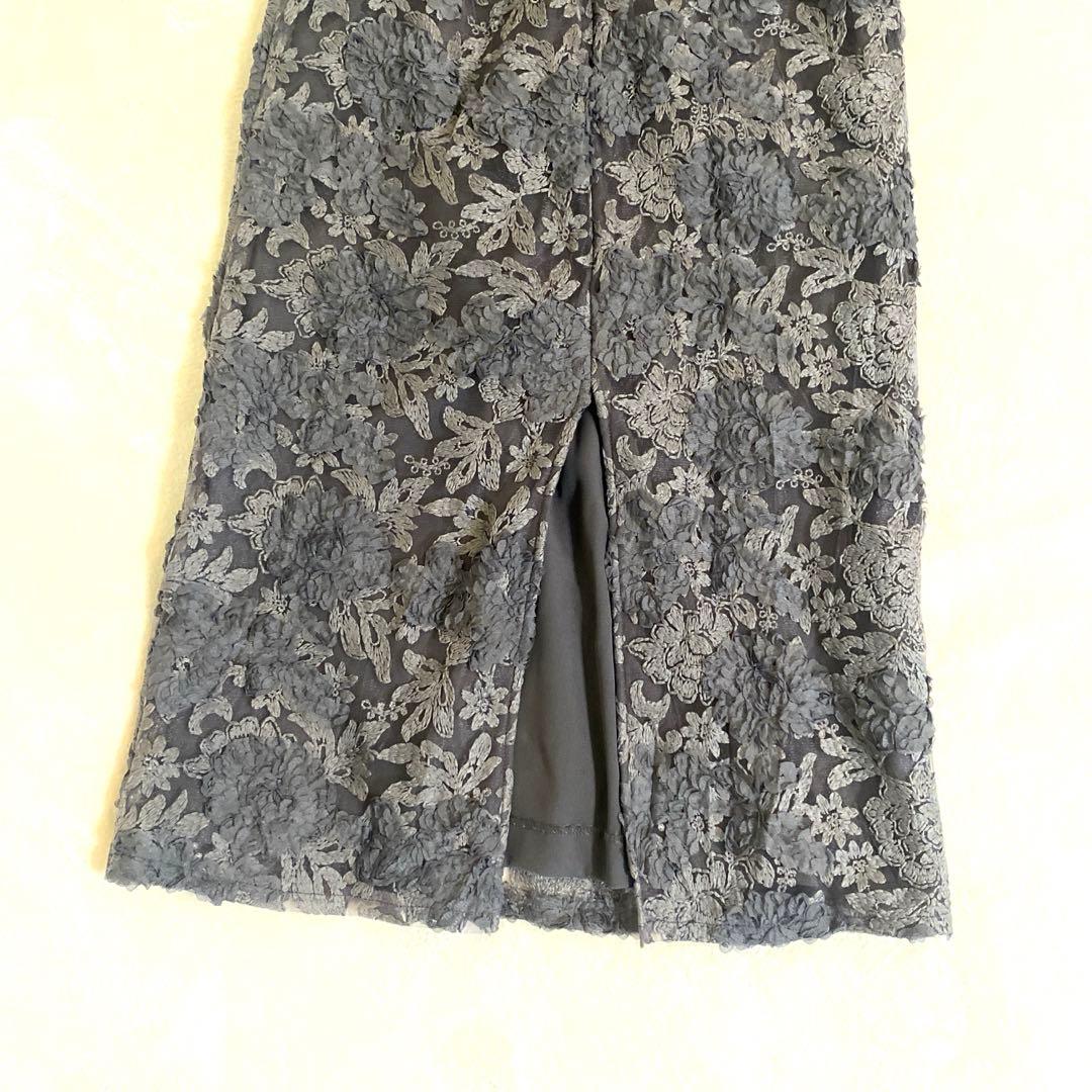 ♡*♡様 【新品】 新作　IENA イエナ シアーフラワーレーススカート　ウエス