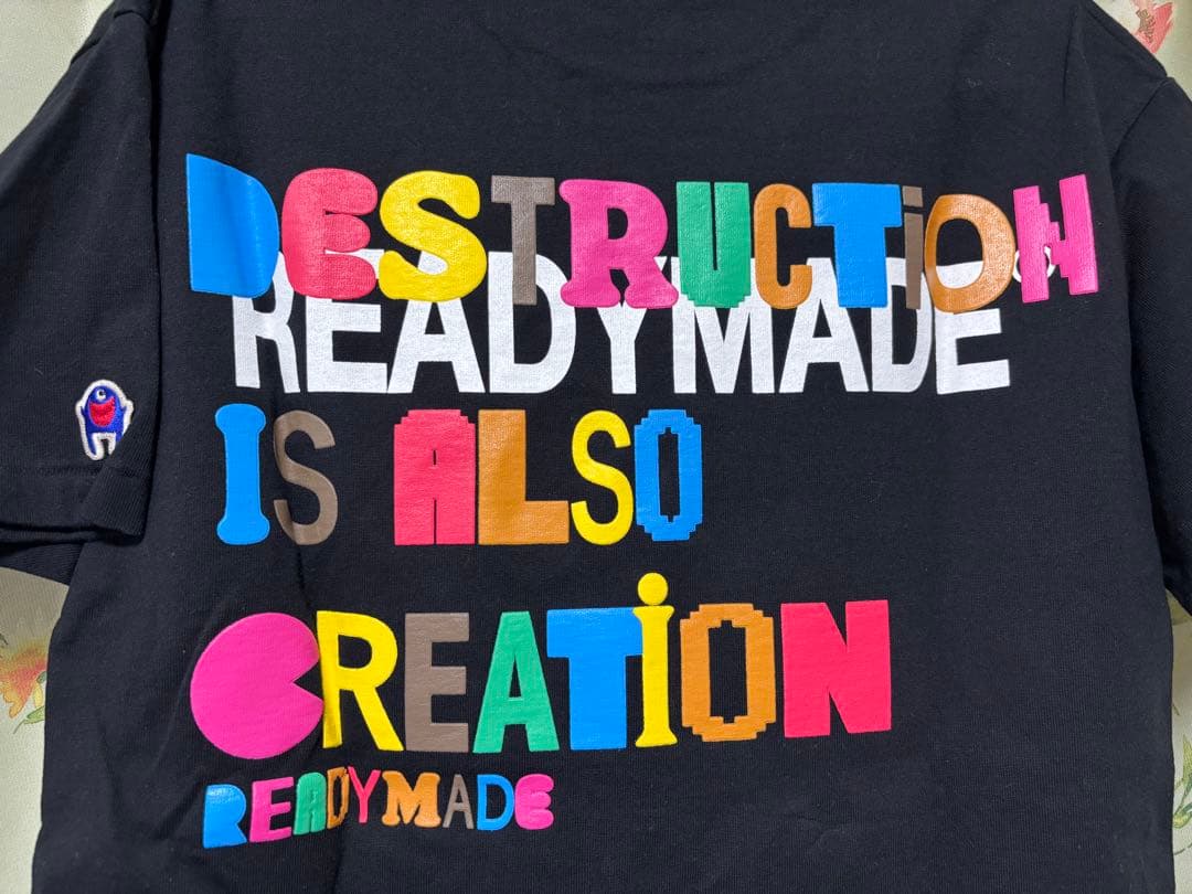 新品未使用 READYMADE COLLAPSED FACE Tシャツ
