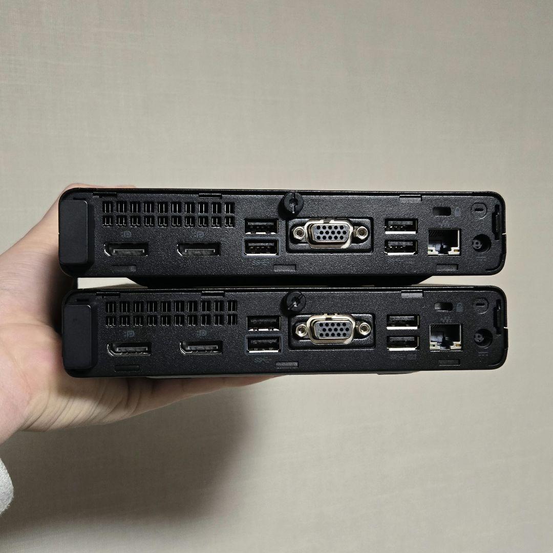 HP EliteDesk intel 8世代 2台