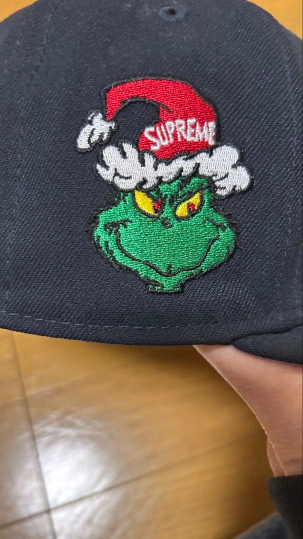 Supreme グリンチキャップ ネイビー 7 5/8 60.6cm