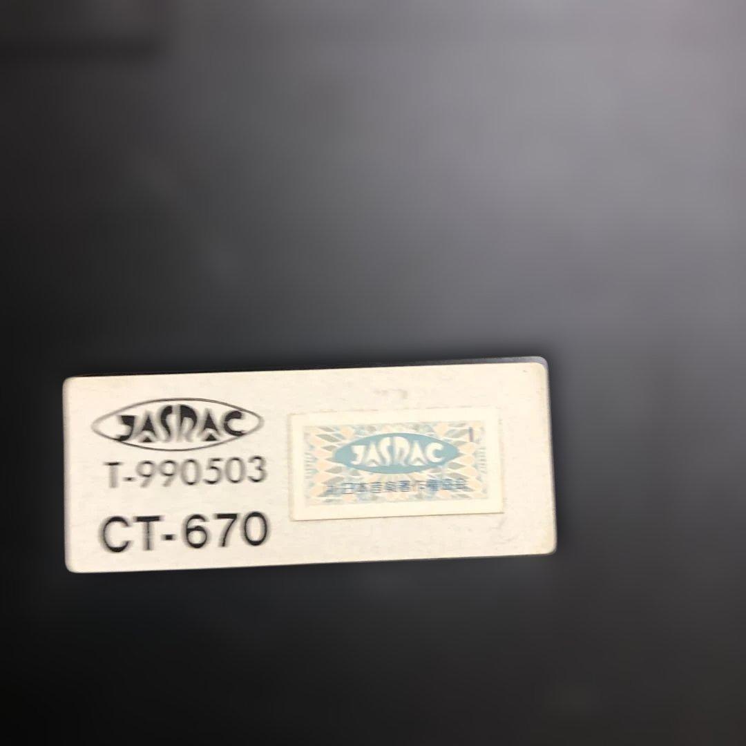 CASIO TONE BANK CT-670 キーボード　ペダル　カバー　台座付