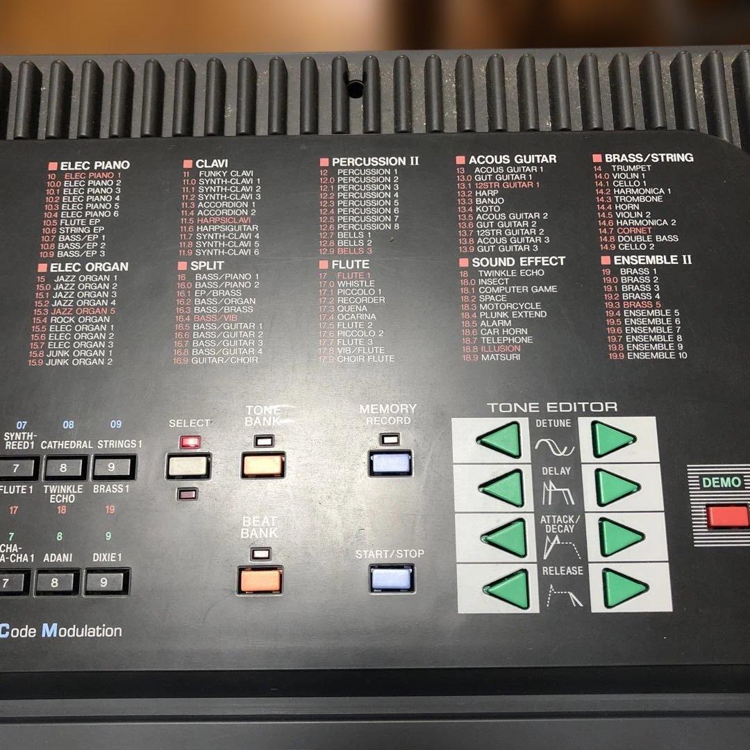 CASIO TONE BANK CT-670 キーボード　ペダル　カバー　台座付