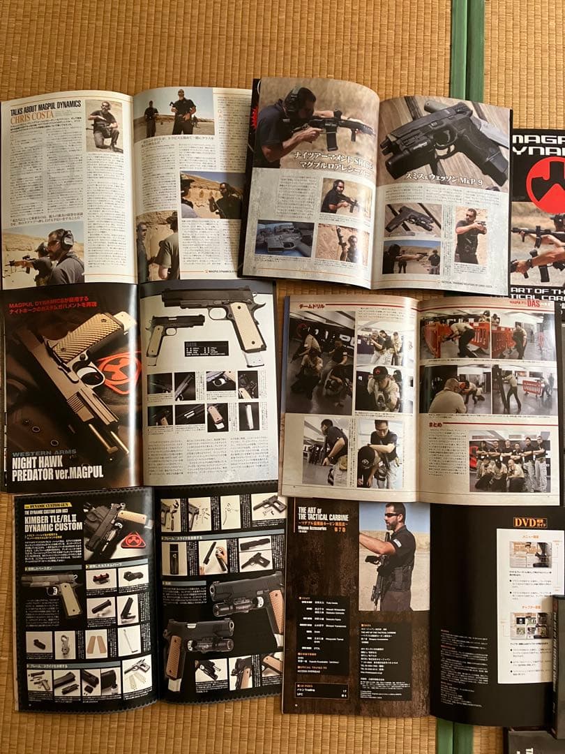 DVD マグプル流戦術カービン銃技法 全7巻　２巻盤面に少し擦り傷あり動作確認済