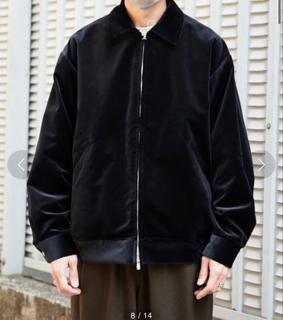 ジャケット・アウター marka ZIP BLOUSON organic cotton velvet