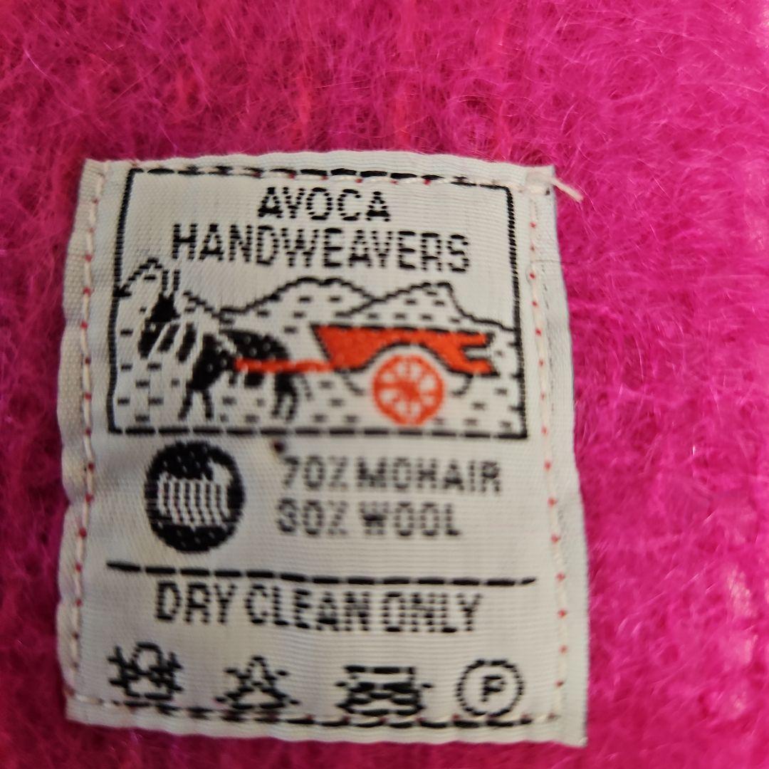 AVOCA アヴォカ　 アイルランド製　モヘア&ウールマフラー