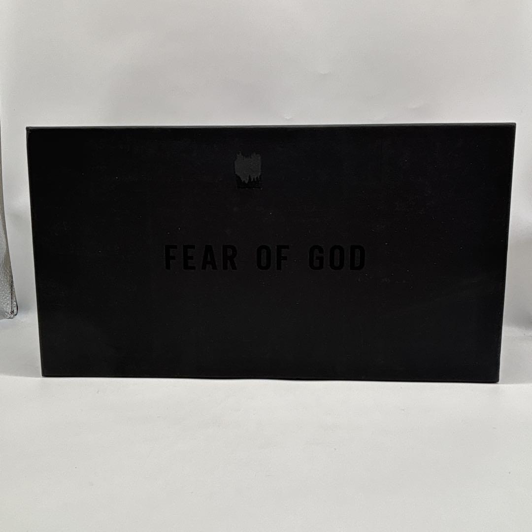 美品 FEAR OF GOD ベージュ スエード ワラビーモカシン シューズ希少