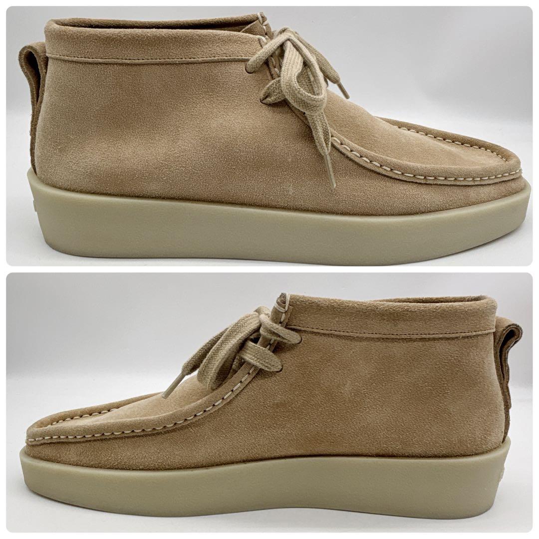 美品 FEAR OF GOD ベージュ スエード ワラビーモカシン シューズ希少