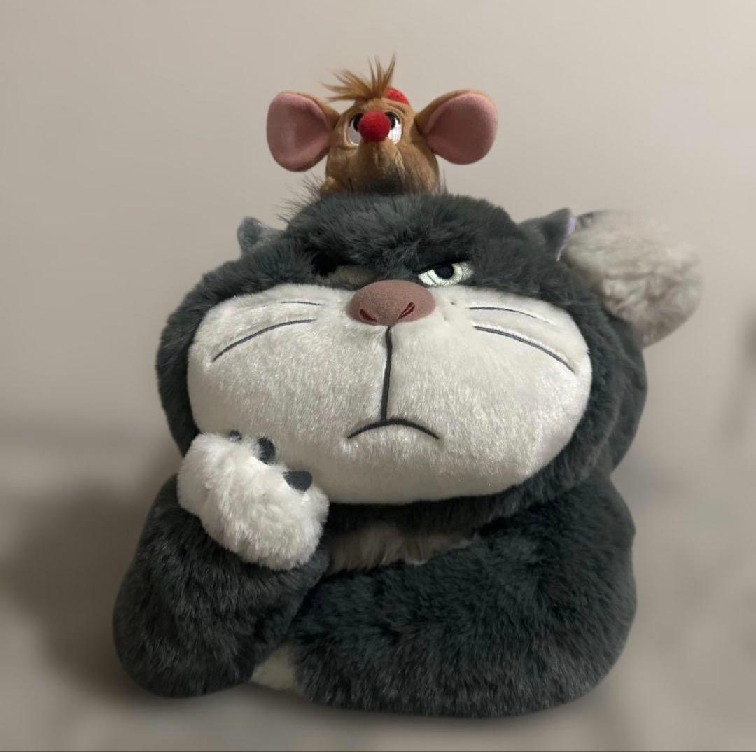 マ*☆様 ディズニー　ルシファーぬいぐるみ　タグ付き 最安値！！