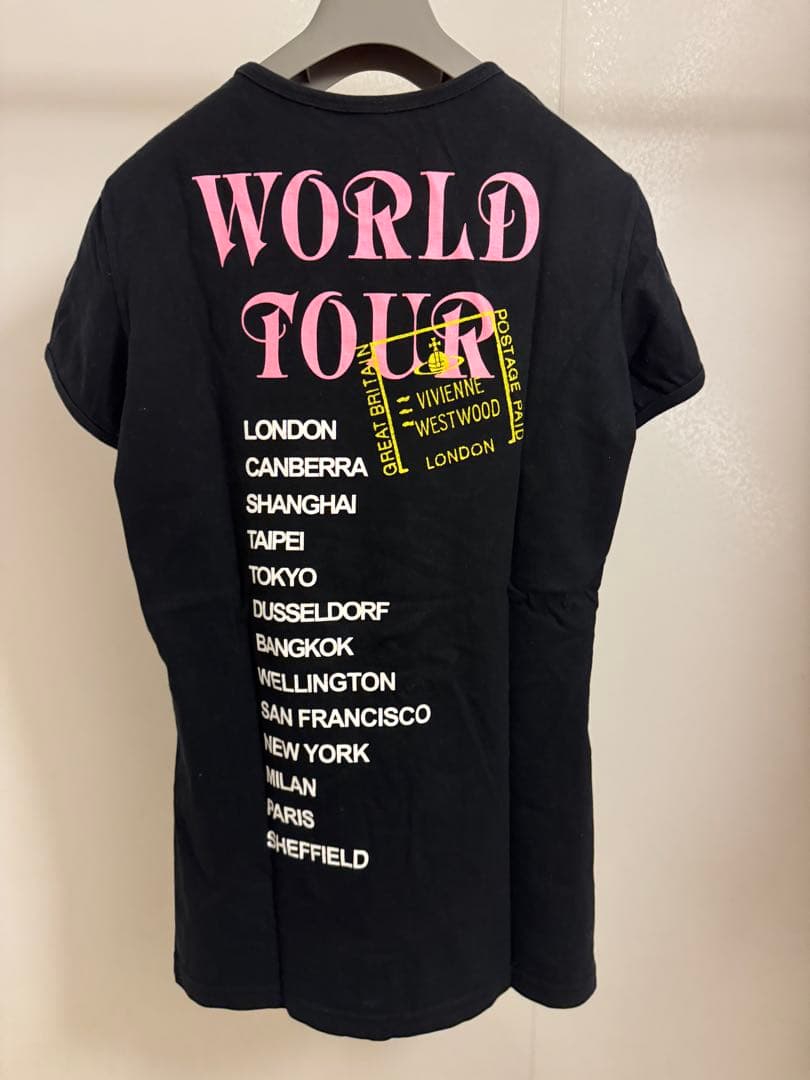 ヴィヴィアンウェストウッドWORLD TOUR Tシャツ　セックスピストルズ